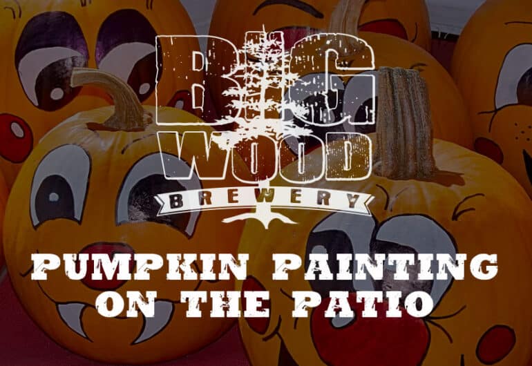 Pumpkin Painting on the Patio - Big Wood Brewery