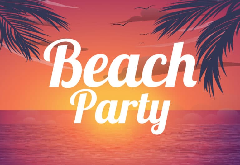 Beach Party graphic
