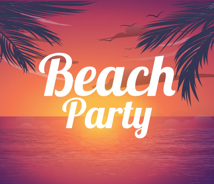 Beach Party graphic
