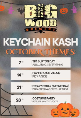 October Keychain Kash